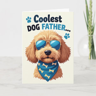 Cool Dog Father Aviator Shades Card
