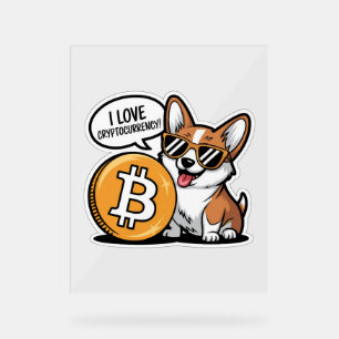 Cool Dog Life Acrylic Sign
