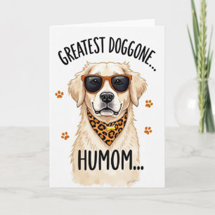 Cool Dog Mothers Day Art Card