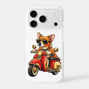 Cool Dog on a Motorcycle – Funny Biker Dog Design