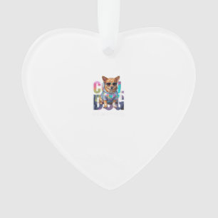 Cool Dog Style Ornament