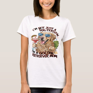 Cool dog with sunglasses sipping drink T-Shirt