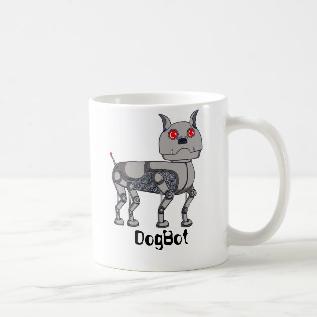 Cool DogBot Mug (Right)