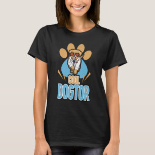 Cool Dogtor Dog Women Corgi Doggy Love T-Shirt
