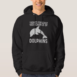 Cool Dolphin For Men Women Bottlenose Dolphin Anim Hoodie