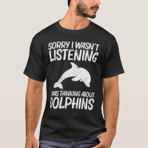 Cool Dolphin For Men Women Bottlenose Dolphin Anim T-Shirt