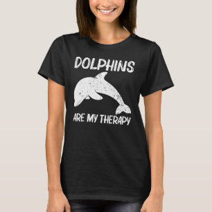 Cool Dolphin For Men Women Bottlenose Dolphin Anim T-Shirt