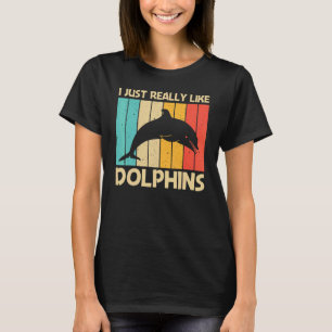 Cool Dolphin For Men Women Dolphins Beluga Whale S T-Shirt