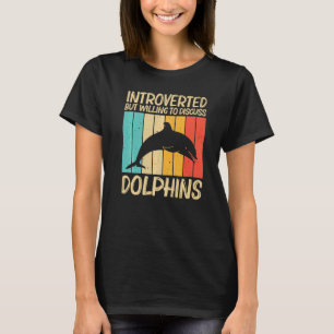 Cool Dolphin For Men Women Dolphins Beluga Whale S T-Shirt