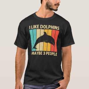 Cool Dolphin For Men Women Dolphins Beluga Whale S T-Shirt