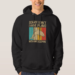 Cool Dolphin For Men Women Ocean Animal Dolphin 2 Hoodie