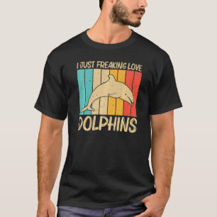 Cool Dolphin For Men Women Ocean Animal Dolphin 3 T-Shirt