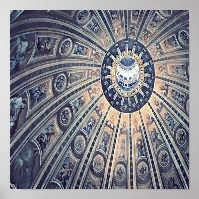 Cool dome ceiling poster (Front)