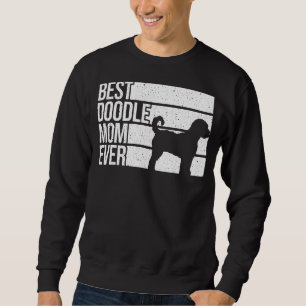 Cool Doodle Mum Art Women Girl Aussiedoodle Golden Sweatshirt