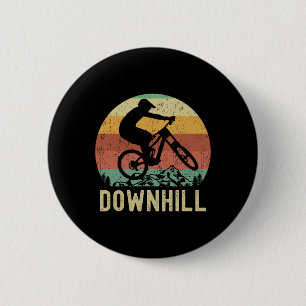 Cool Downhill Jersey, Mountain Biking, Cycling, Mo 6 Cm Round Badge