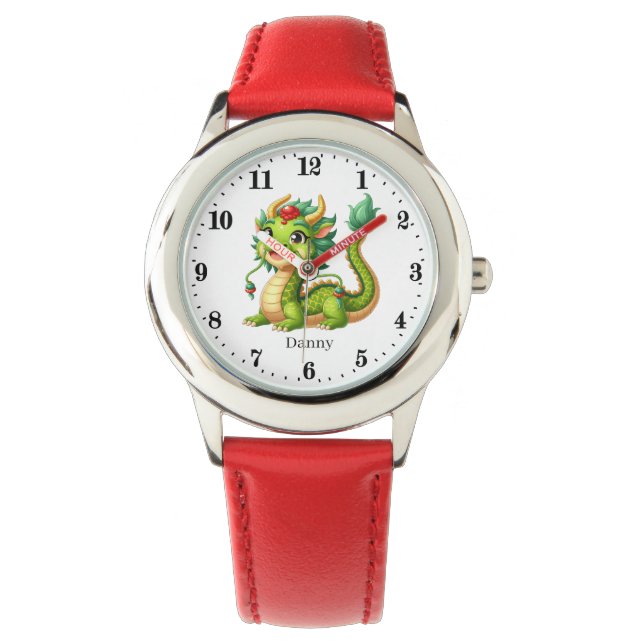 Cool Dragon add name Watch (Front)
