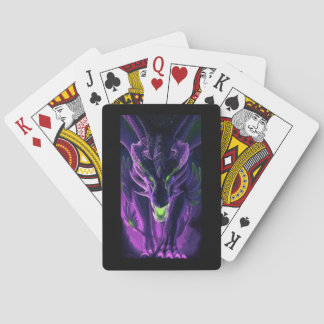 cool dragon playing cards
