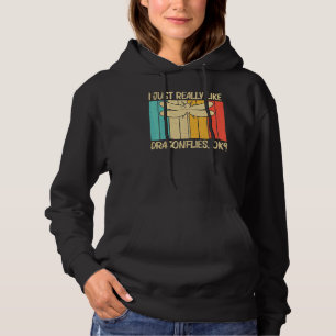 Cool Dragonfly For Men Women Entomology Insect Hoodie