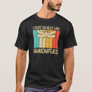 Cool Dragonfly For Men Women Entomology Insect T-Shirt