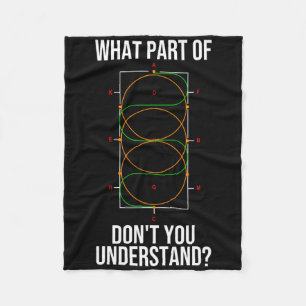 Cool Dressage Design For Men Women Equestrian Even Fleece Blanket