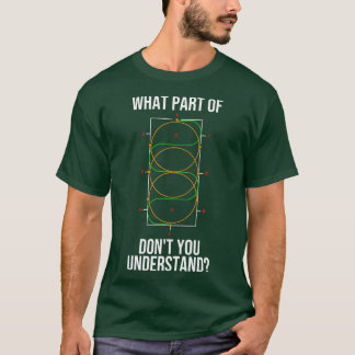 Cool Dressage Design For Men Women Equestrian Even T-Shirt