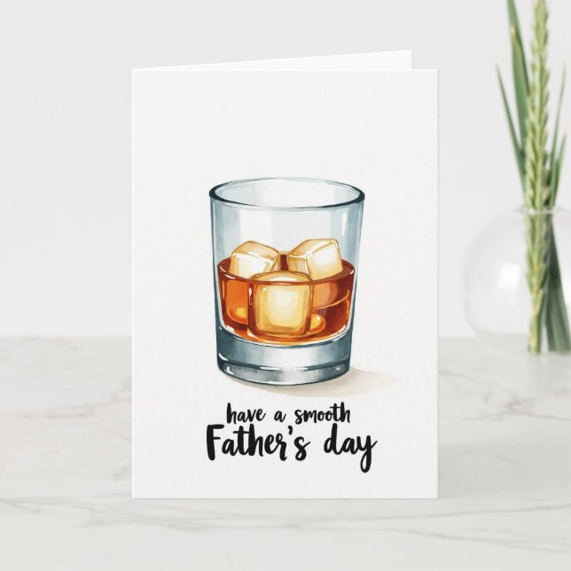 Cool Drink Fathers Day Card (Front)