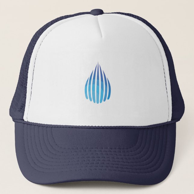 Cool Dropil Cryptocurrency Coin Sign Trucker Hat (Front)