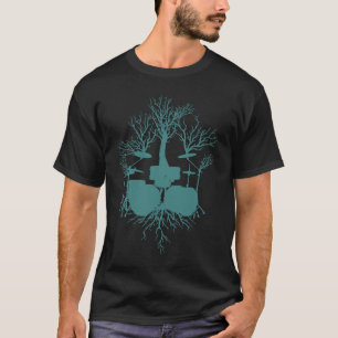 Cool Drum  For Men Women Kids Drummer Musician Dru T-Shirt
