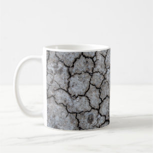 Cool Dry Cracked Earth During a Drought Coffee Mug