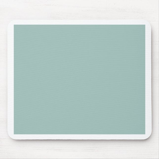 Cool Duck egg blue - add own text, image, design Mouse Pad (Front)