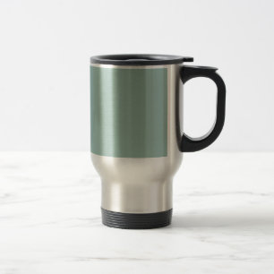 Cool Duck egg blue - add own text, image, design Travel Mug