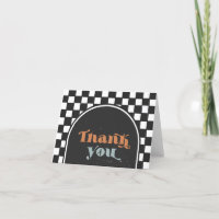 Cool Dude Skater Thank You Card