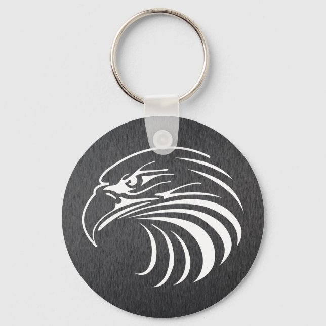 Cool Eagle Head - keychains (Front)
