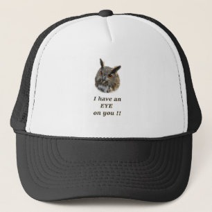 Cool eagle owl trucker hat