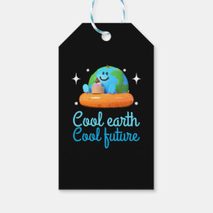 Cool earth, Cool future - Earth Gift Tags