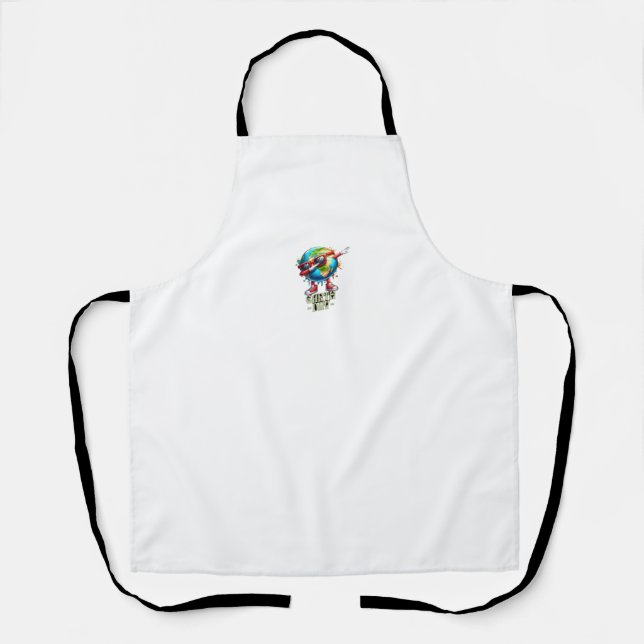 🌎 Cool Earth Day 2025 😎 Apron (Front)