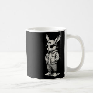 Cool Easter Bunny With Sungles For Boys Teens Men Coffee Mug