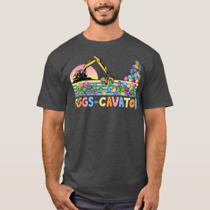 Cool Easter Grapple Bucket EggsCavator Easter Egg  T-Shirt