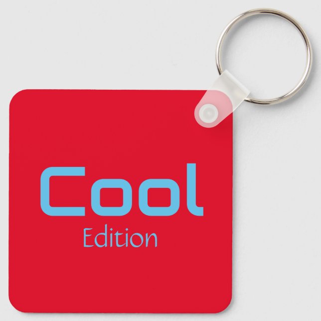 Cool Edition Keychain (Back)