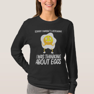 Cool Egg For Men Women Fried Baked Poached Protein T-Shirt