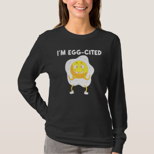 Cool Egg For Men Women Fried Baked Poached Protein T-Shirt