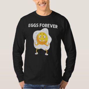 Cool Egg For Men Women Fried Baked Poached Protein T-Shirt