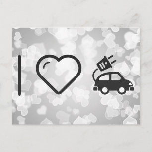 Cool Electric Cars Postcard