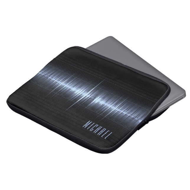 Cool Electrocardiogram Design Personalised Laptop Sleeve (Front Top)