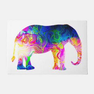 Cool elephant doormat