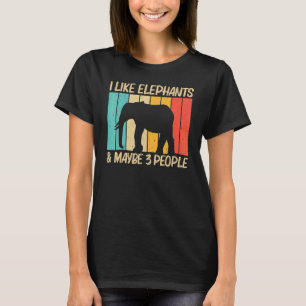 Cool Elephant For Men Women Vintage Elephant T-Shirt