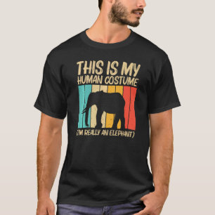 Cool Elephant For Men Women Vintage Elephant T-Shirt
