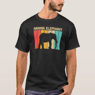 Cool Elephant For Women Girls Vintage Elephant T-Shirt