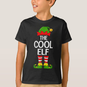 Cool Elf Xmas Matching Family Elf Squad Christmas T-Shirt