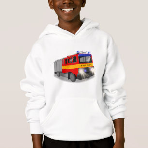 Cool Emergency Fire Engine Cartoon Design for Kids